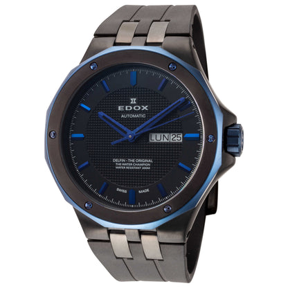 Front view of Edox Delfin The Original Men's Automatic Watch 88005-357BUNCA-NIBU