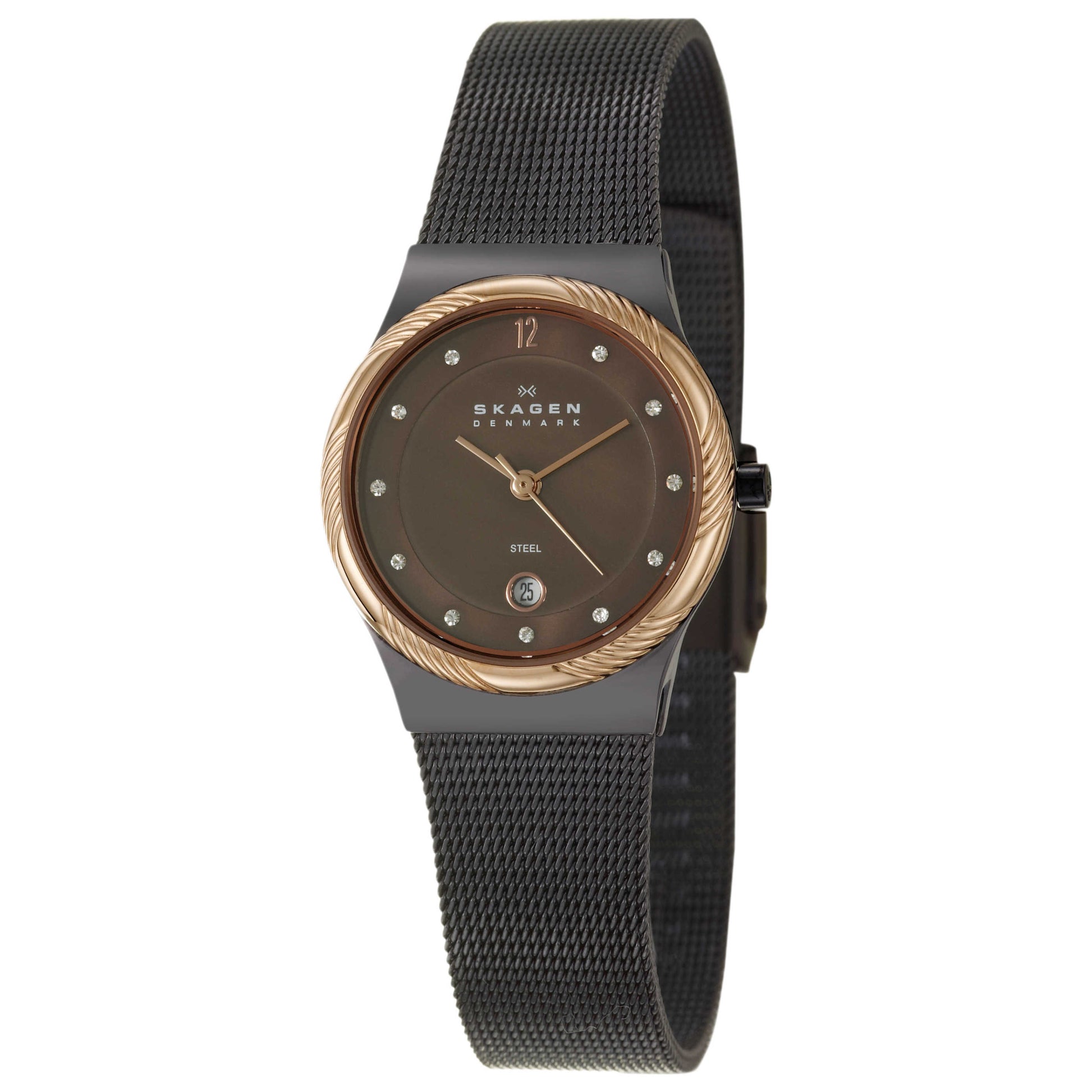 Front view of Skagen Mesh Women's Quartz Watch 880LDDR