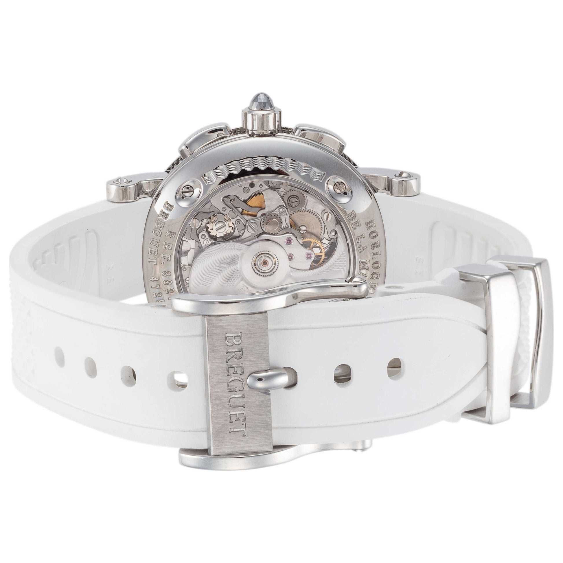 Back view of Breguet Marine Women's Automatic Watch 8827ST59586