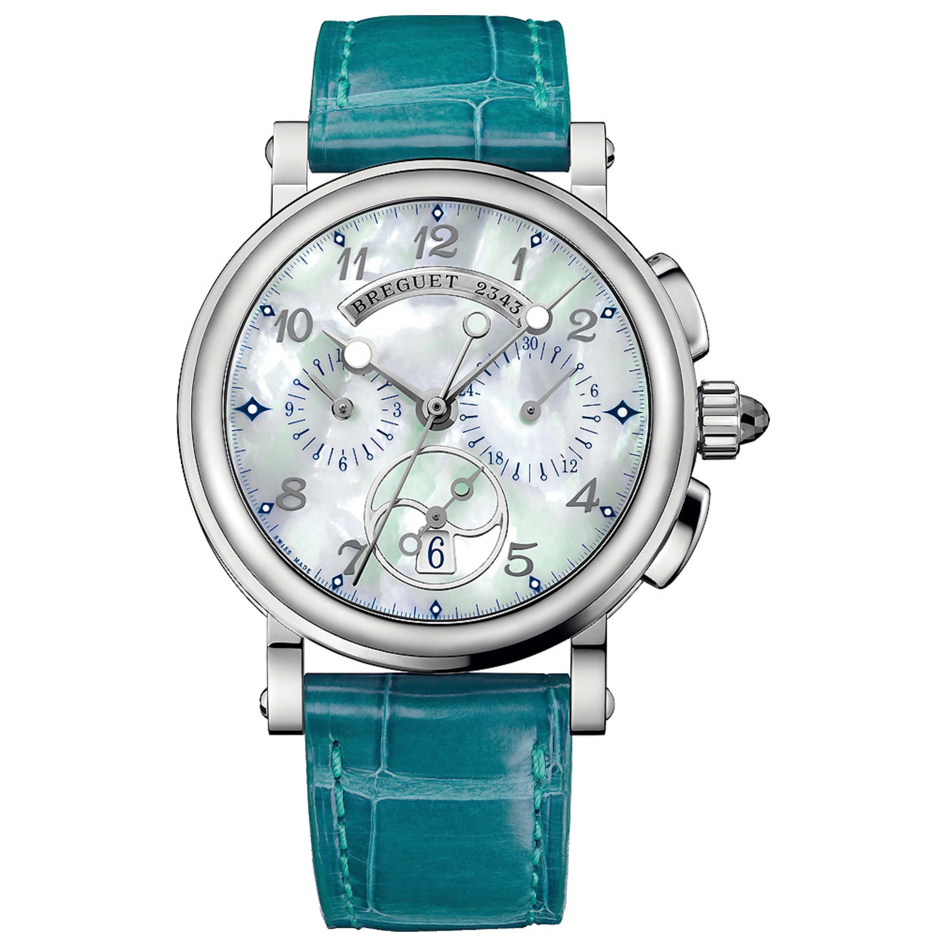Front view of Breguet Marine Women's Automatic Watch 8827ST5W986