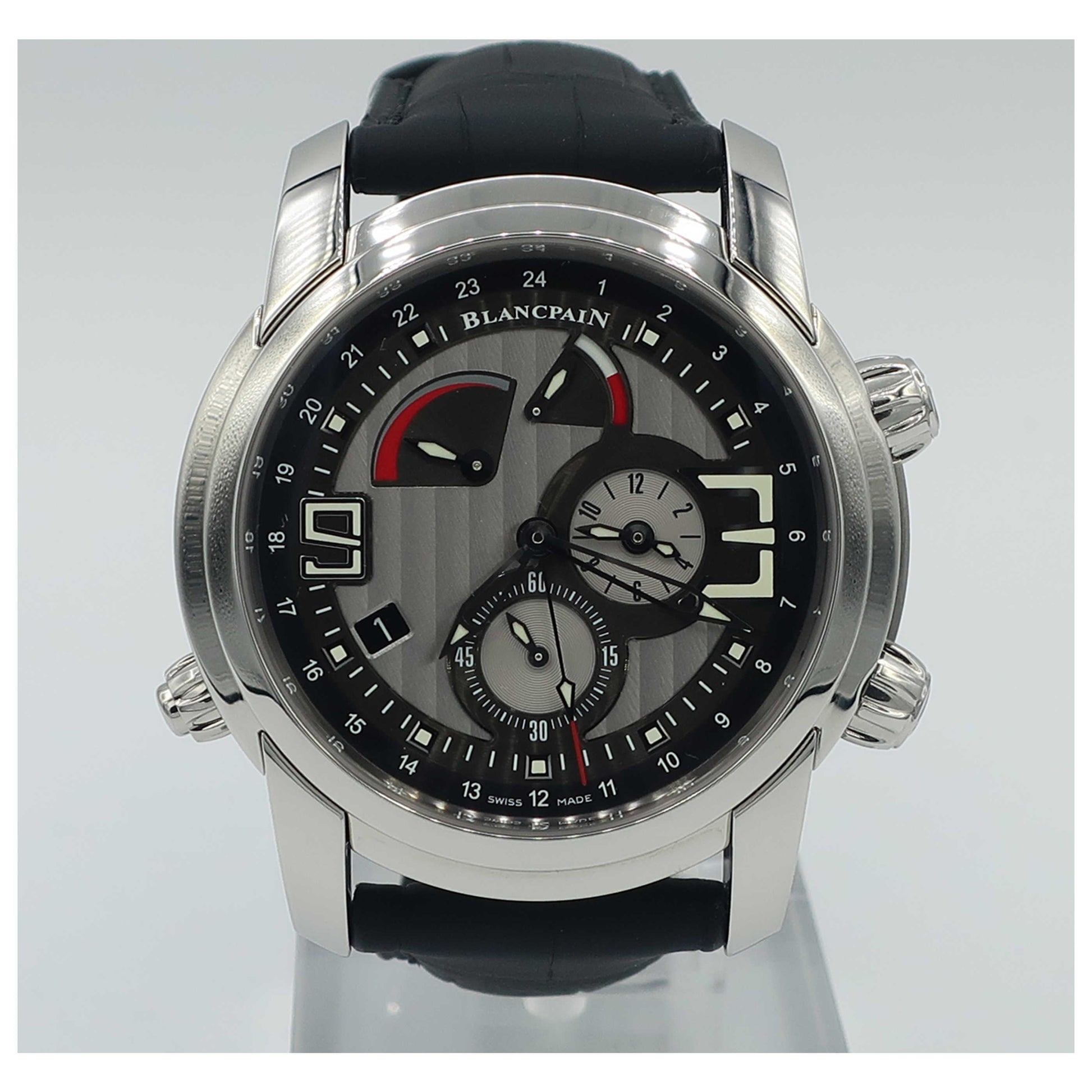 Front view of Blancpain L-Evolution Men's Automatic Watch 8841-1134-53B-SD