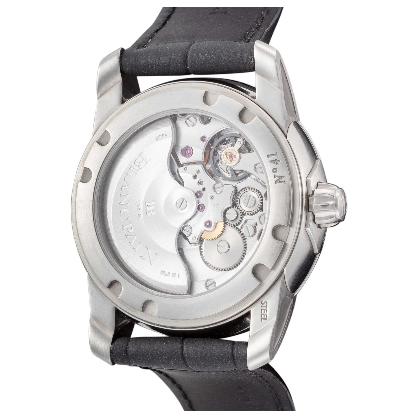 Back view of Blancpain L-Evolution Men's Automatic Watch 8850-11B34-53B