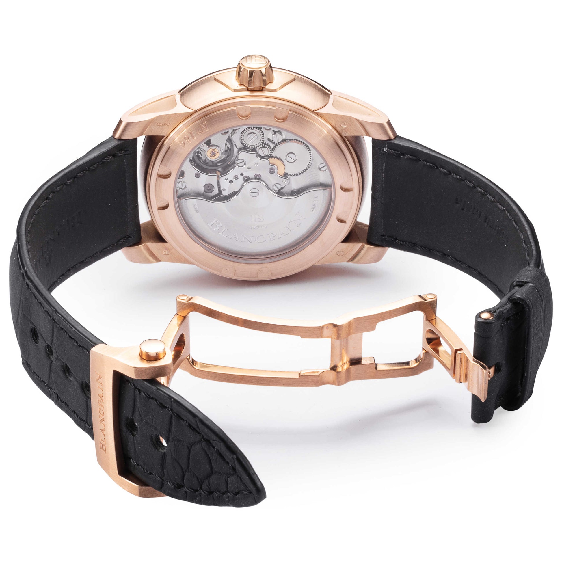 Back view of Blancpain L-Evolution Men's Automatic Watch 8850-36B30-53B