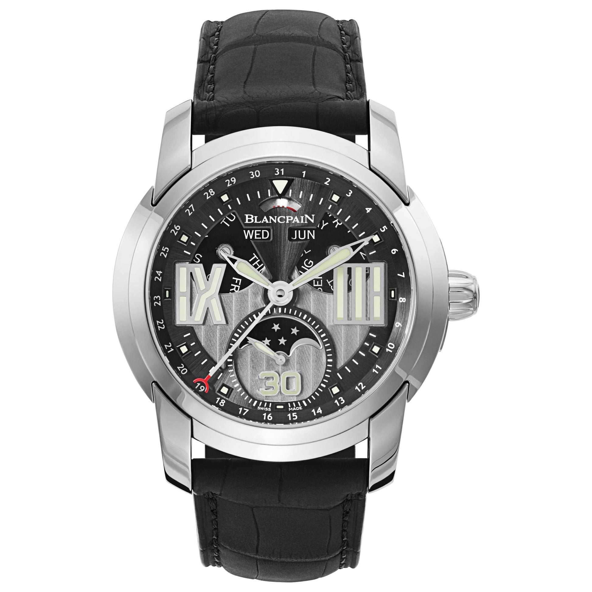 Front view of Blancpain L-Evolution Men's Automatic Watch 8866-1134-53B