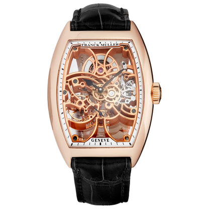 Front view of Franck Muller Casablanca Men's Manual-Wind Watch 8880BS6SQT5NBK