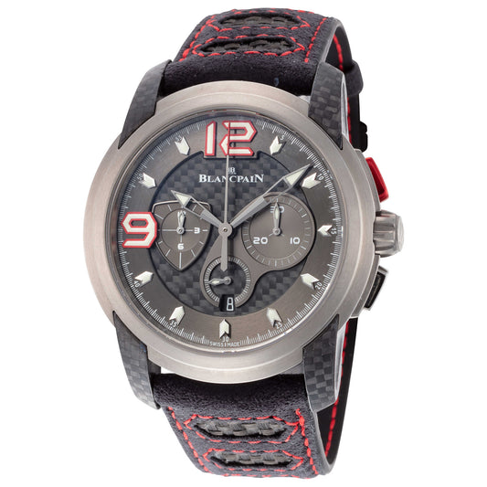 Front view of Blancpain L-Evolution Chronographe Flyback Men's Automatic Watch 8885F-1203-52B