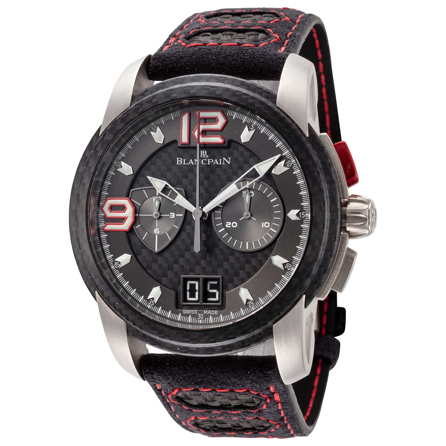 Front view of Blancpain L-Evolution Chronographe Flyback Men's Automatic Watch 8886F-1503-52B