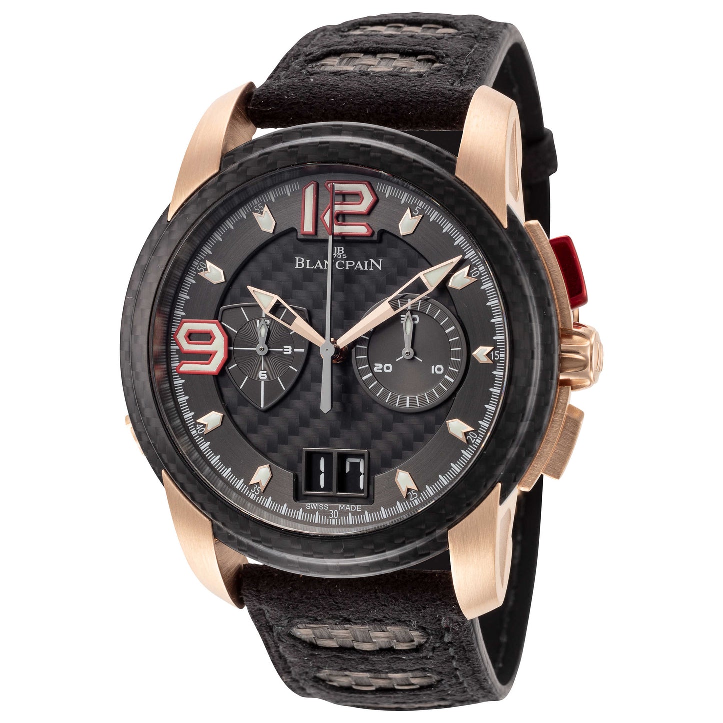 Front view of Blancpain L-Evolution Chronographe Flyback Men's Automatic Watch 8886F-3603-52B