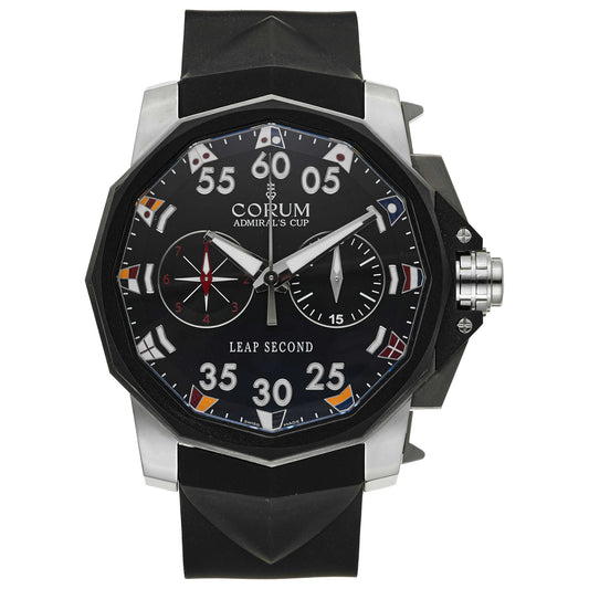 Front view of Corum Admiral's Cup Men's Automatic Watch 895-931-06-V791-AN92