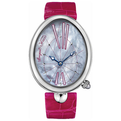 Front view of Breguet Reine de Naples Women's Automatic Watch 8967STG1986