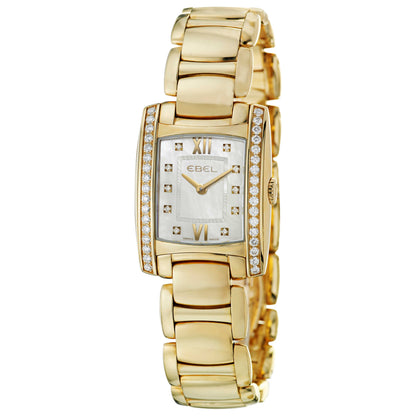 Front view of Ebel Brasilia Women's Swiss Quartz (Battery-Powered) Watch 8976M28-9820500