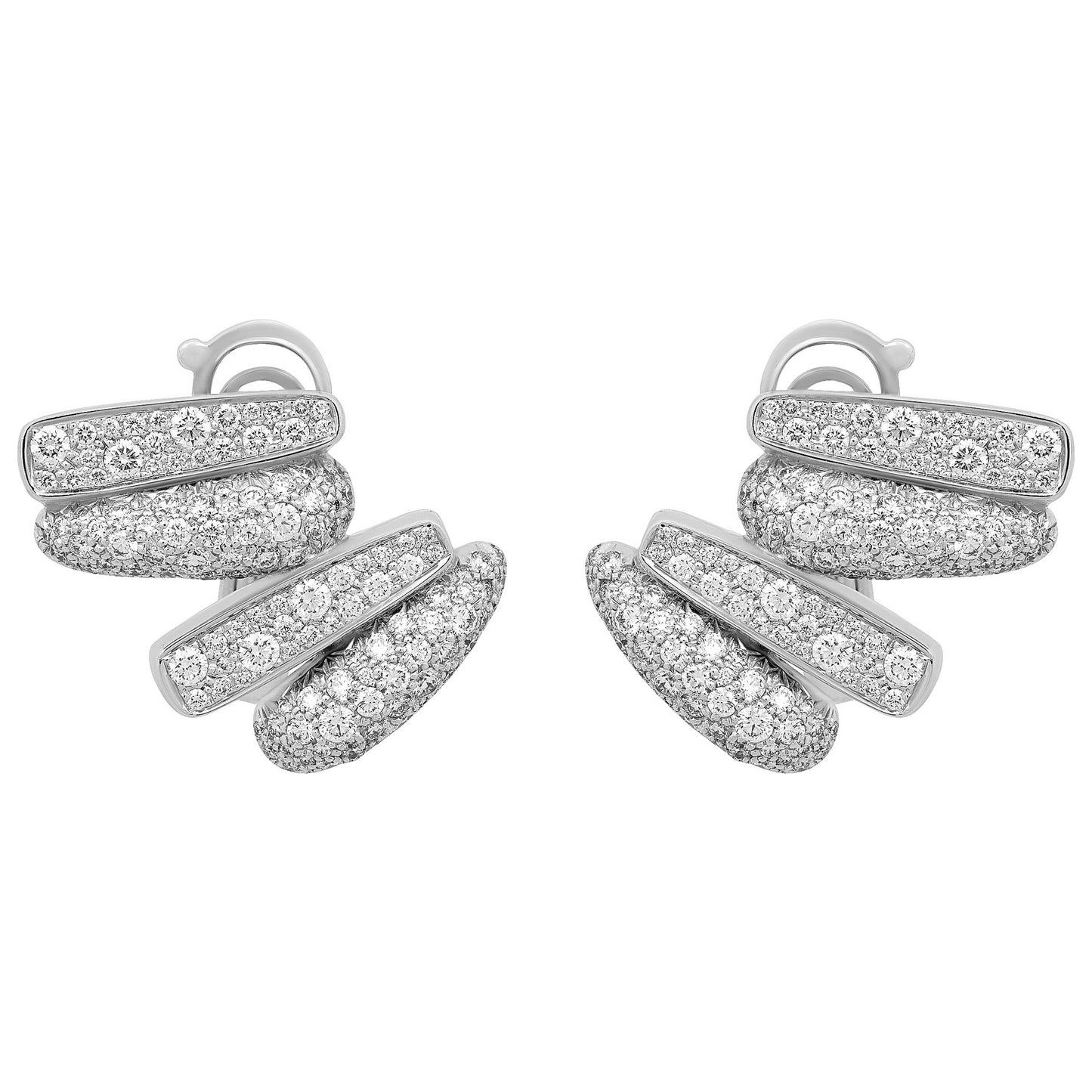 Front view of Fred of Paris Success Women's Earrings 8J0233-000