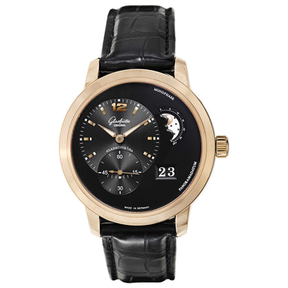 Front view of Glashutte Pano Men's Automatic Watch 90-02-32-11-05