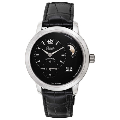 Front view of Glashutte Pano Men's Automatic Watch 90-02-33-14-05