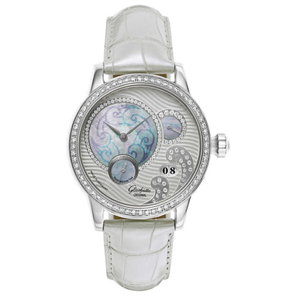 Front view of Glashutte Star Women's Automatic Watch 90-03-63-63-04