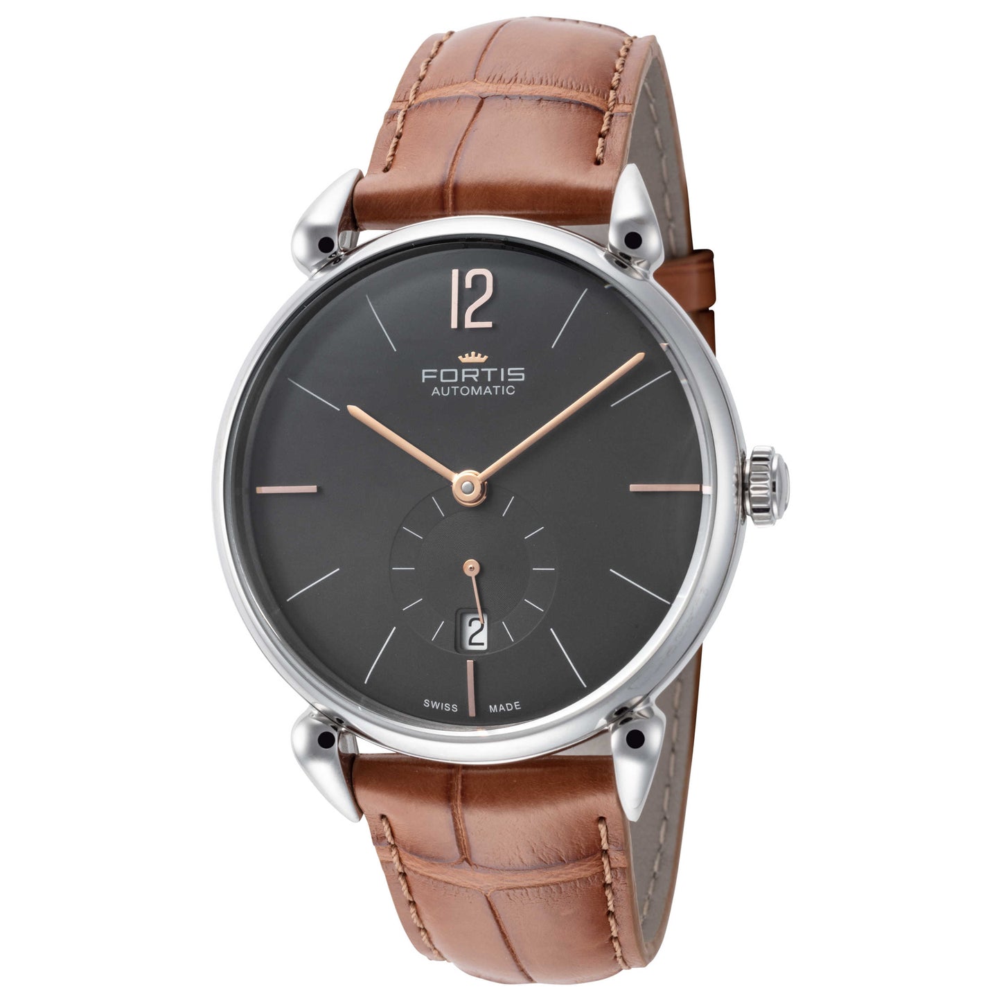 Front view of Fortis Terrestis Orchestra P.M. Men's Automatic Watch 900.20.31-LC
