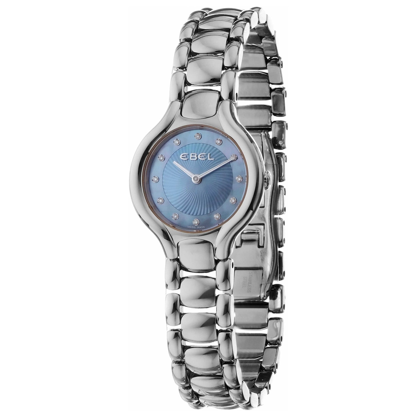 Front view of Ebel Beluga Women's Swiss Quartz (Battery-Powered) Watch 9003411-99850