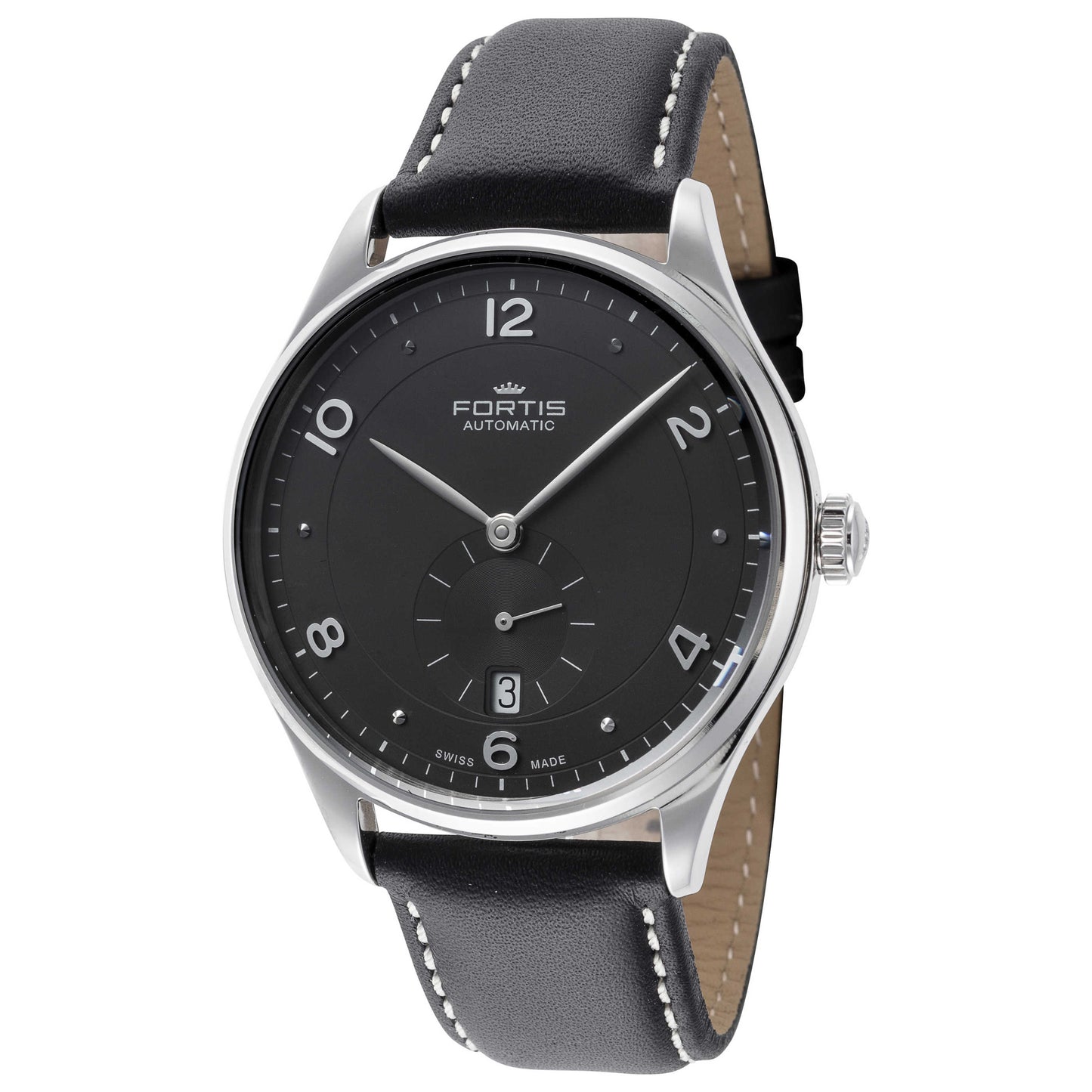 Front view of Fortis Terrestis Hedonis P.M. Men's Automatic Watch 901.20.11-L01