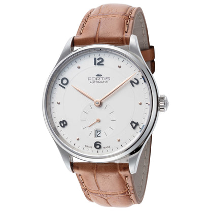 Front view of Fortis Terrestis Hedonis A.M. Men's Automatic Watch 901.20.12-LC