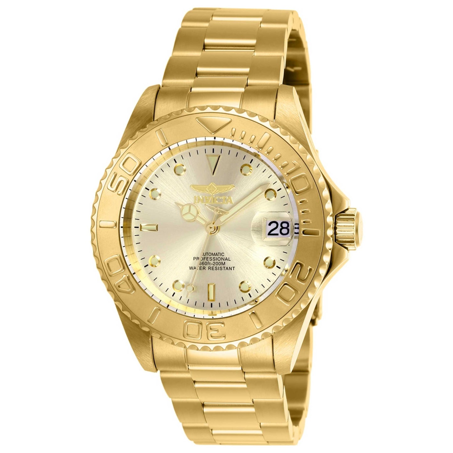 Front view of Invicta Pro Diver Men's Automatic Watch 9010OB