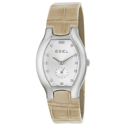 Front view of Ebel Beluga Tonneau Women's Swiss Quartz (Battery-Powered) Watch 9014G31-6935260