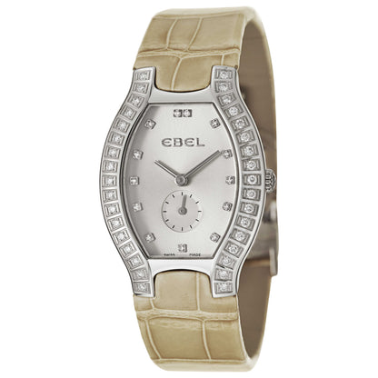 Front view of Ebel Beluga Tonneau Women's Swiss Quartz (Battery-Powered) Watch 9014G38-692035260
