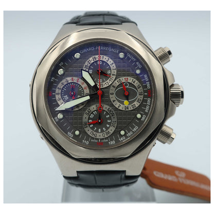 Front view of Girard-Perregaux Laureato Men's Automatic Watch 90190-53-231-BB6D-SD