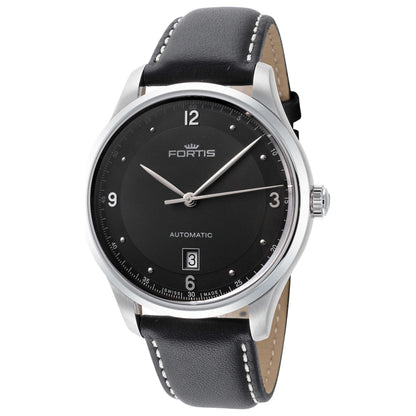 Front view of Fortis Tycoon Date P.M. Men's Automatic Watch 903.21.11-L01