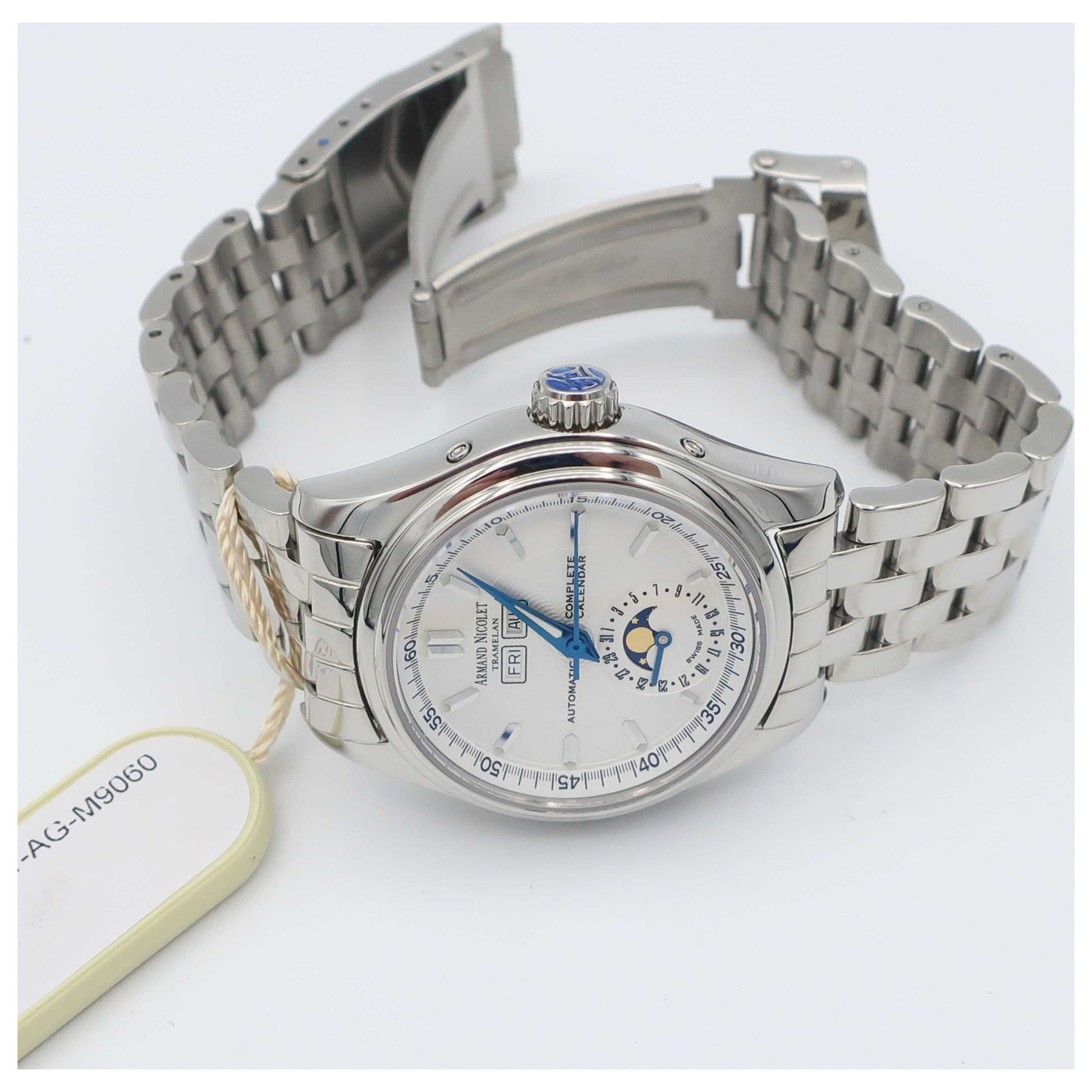 Armand Nicolet Hunter Men's Automatic Watch 9042A-1-AG-M9060-SD - Image #8