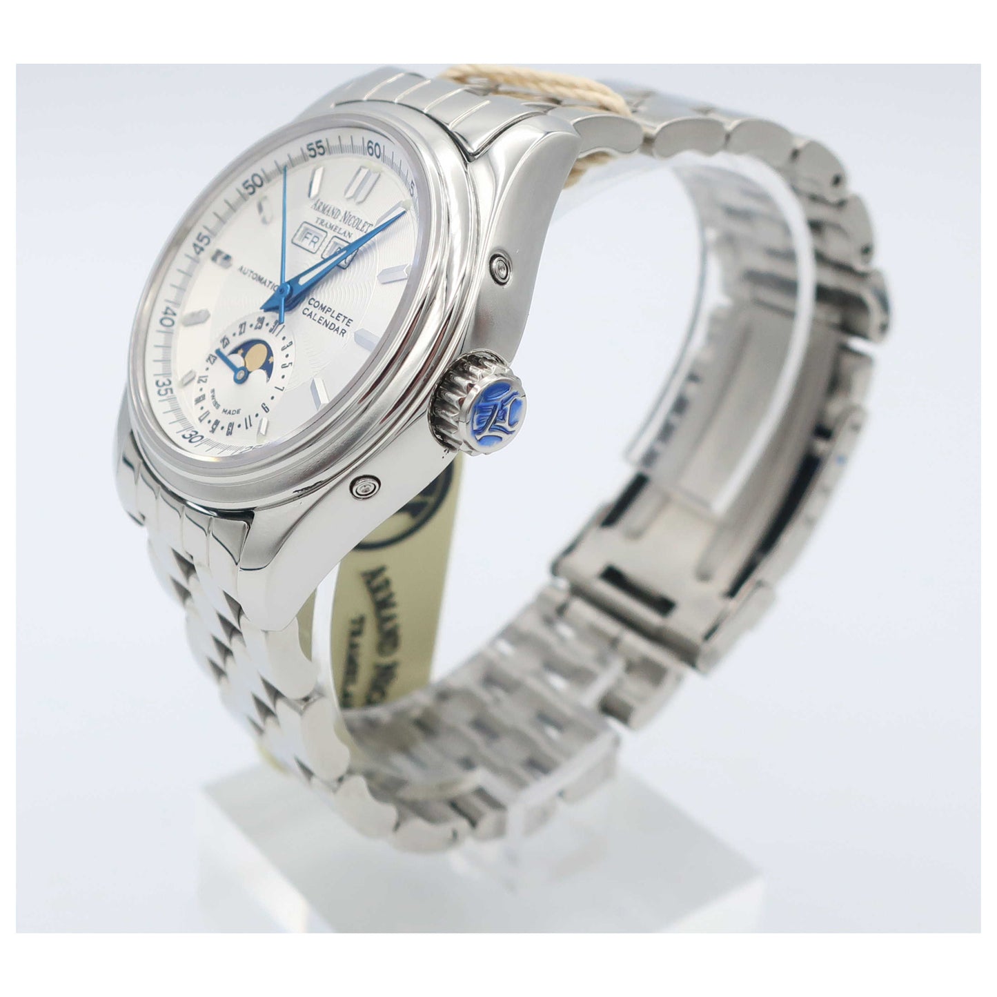 Armand Nicolet Hunter Men's Automatic Watch 9042A-1-AG-M9060-SD - Image #4