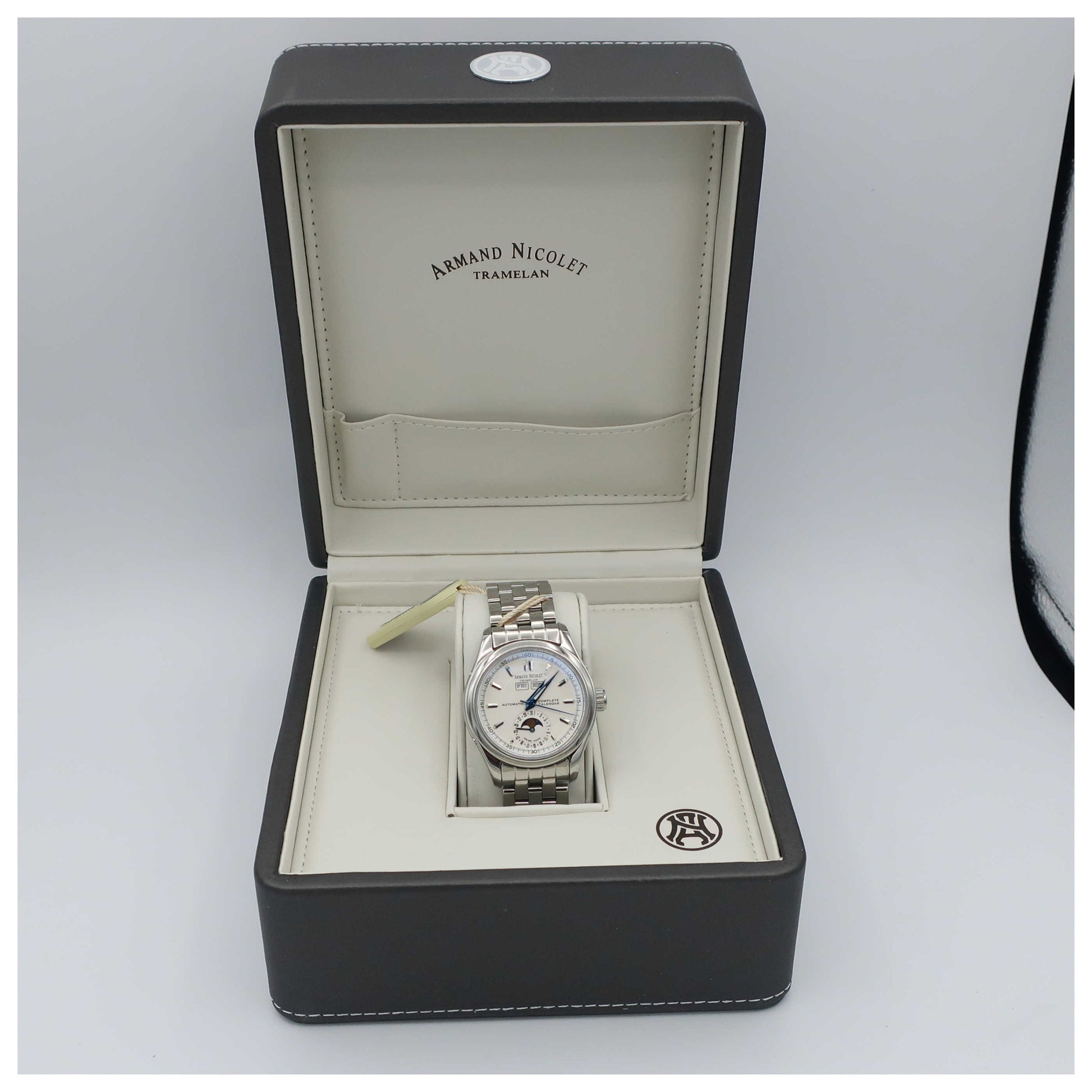 Armand Nicolet Hunter Men's Automatic Watch 9042A-1-AG-M9060-SD - Image #6
