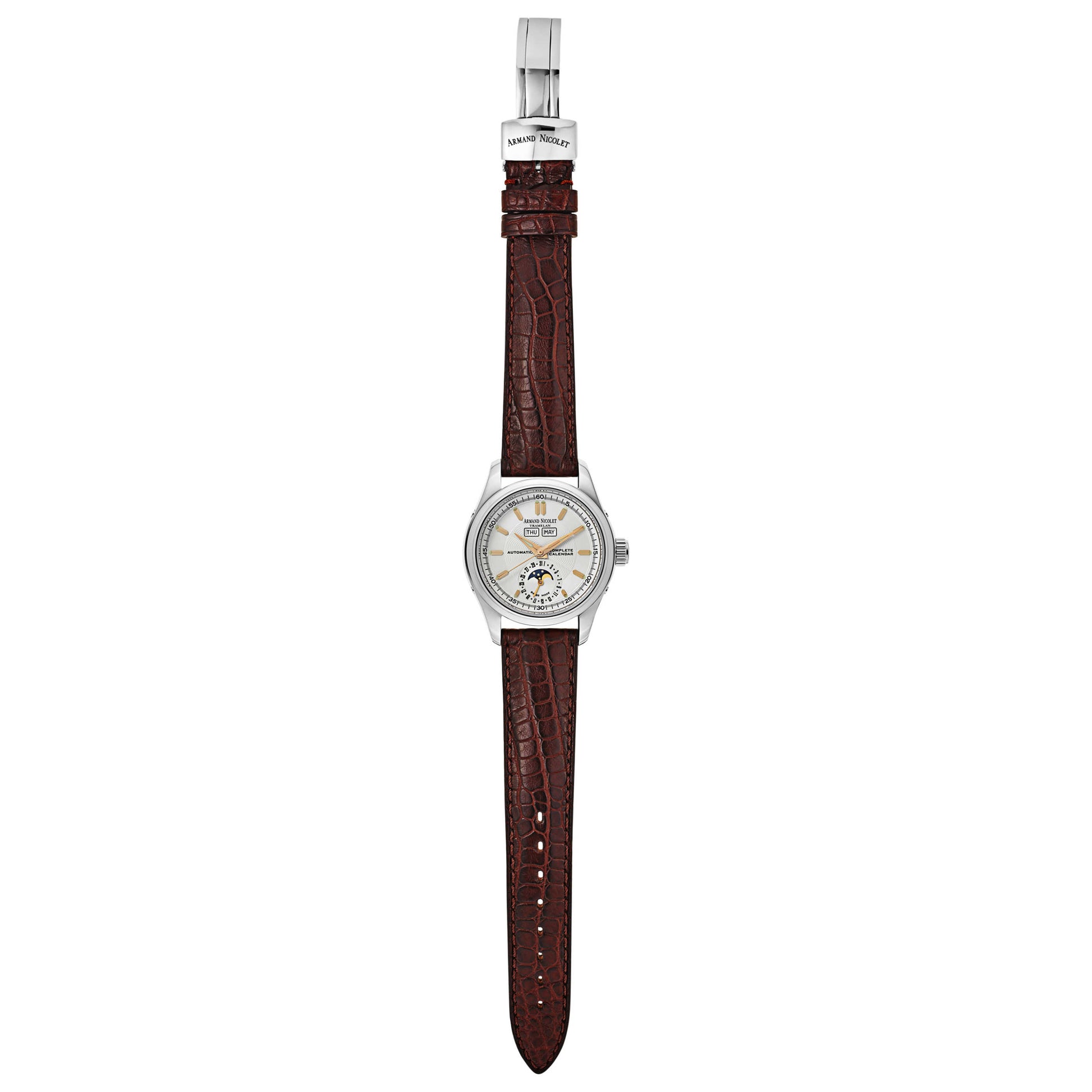 Armand Nicolet Hunter Men's Automatic Watch 9042A-1-AS-P742MR9 - Image #8