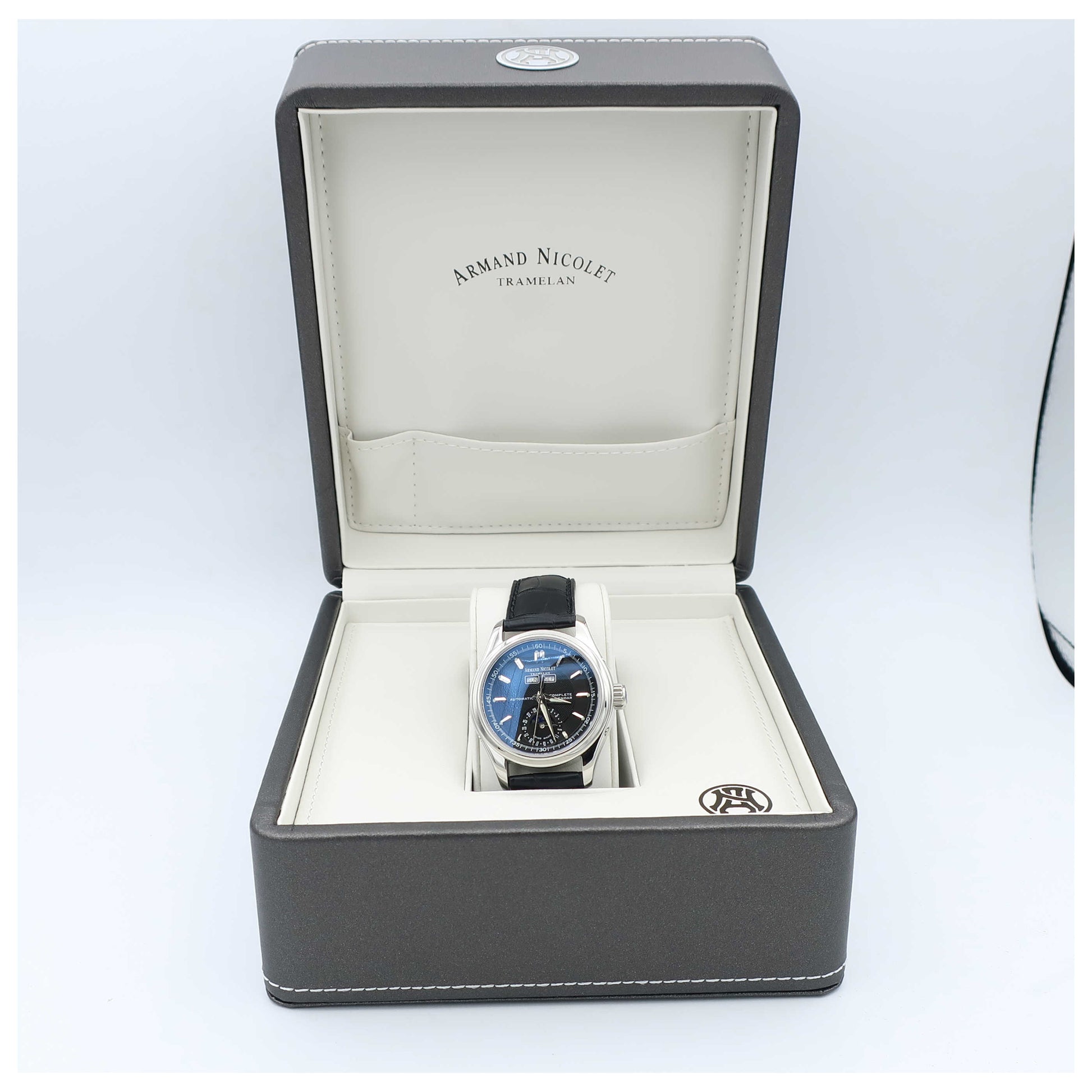Armand Nicolet Hunter Men's Automatic Watch 9042A-1-NRP742NR9-SD - Image #6