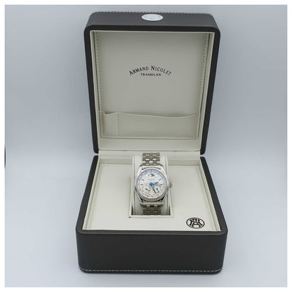 Armand Nicolet Hunter Men's Automatic Watch 9042B-1-AG-M9060-SD - Image #6