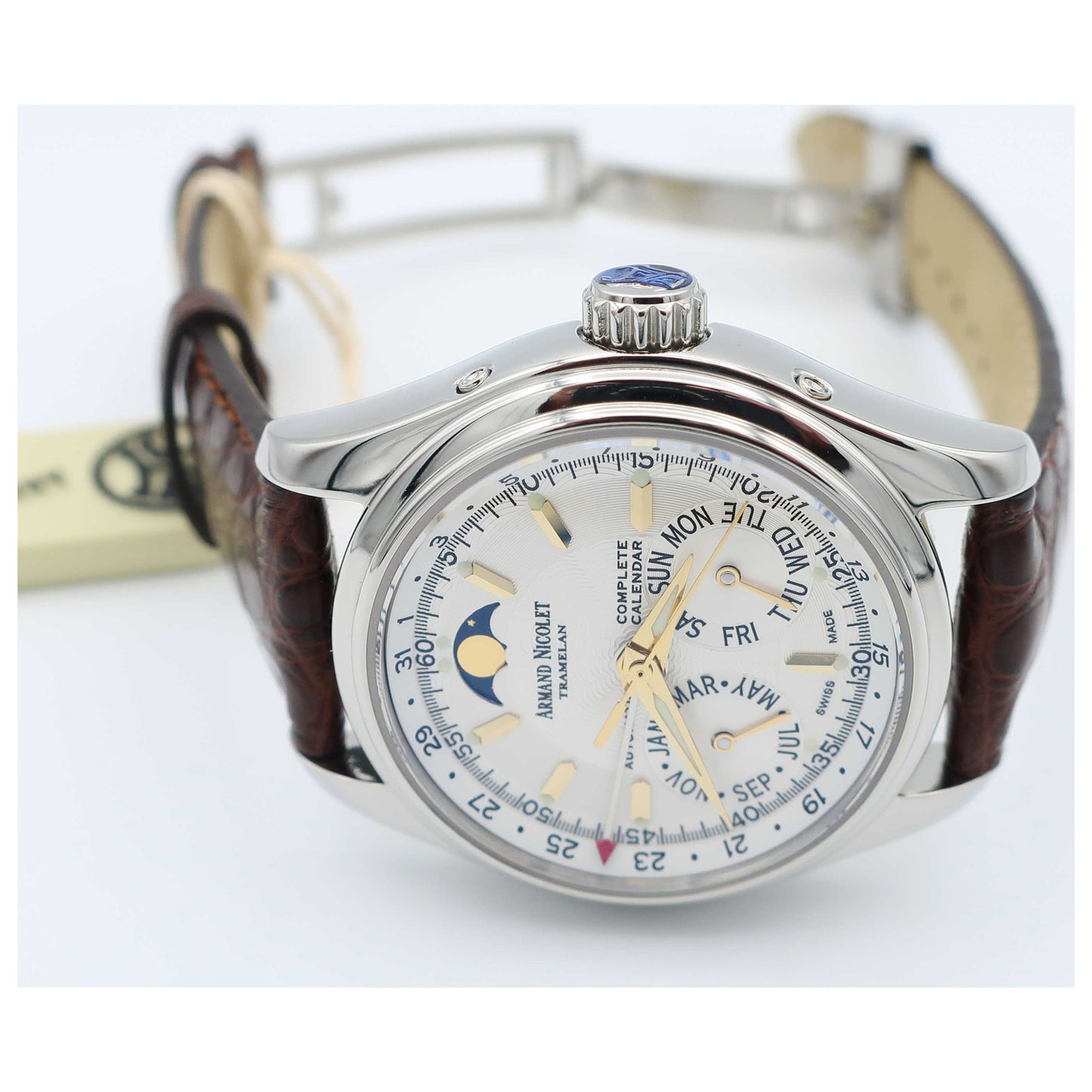Armand Nicolet Hunter Men's Automatic Watch 9042B-1-ASP742MR9-SD - Image #8