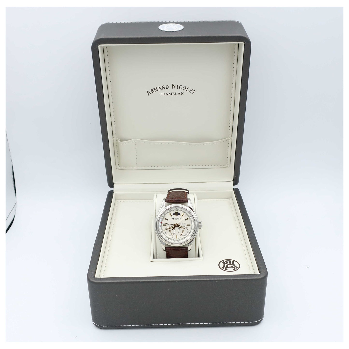 Armand Nicolet Hunter Men's Automatic Watch 9042B-1-ASP742MR9-SD - Image #6