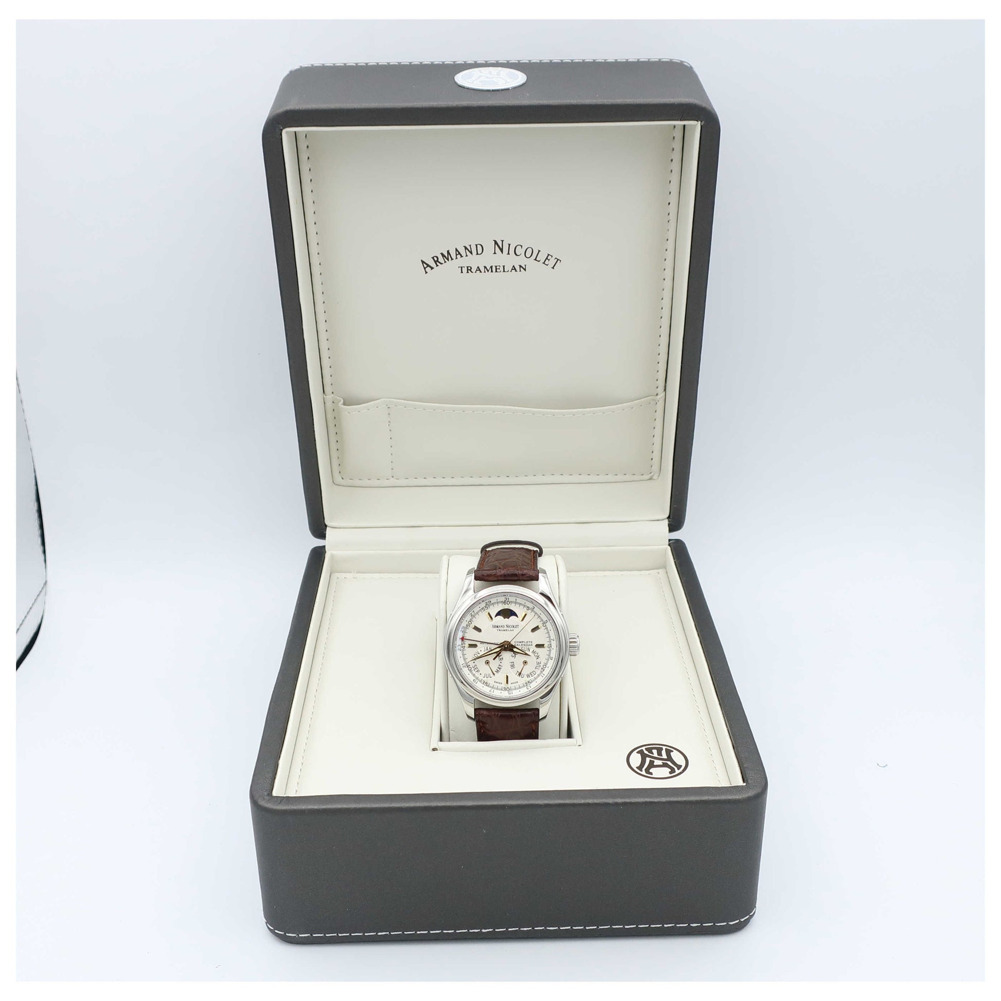 Armand Nicolet Hunter Men's Automatic Watch 9042B-1-ASP742MR9-SD - Image #6
