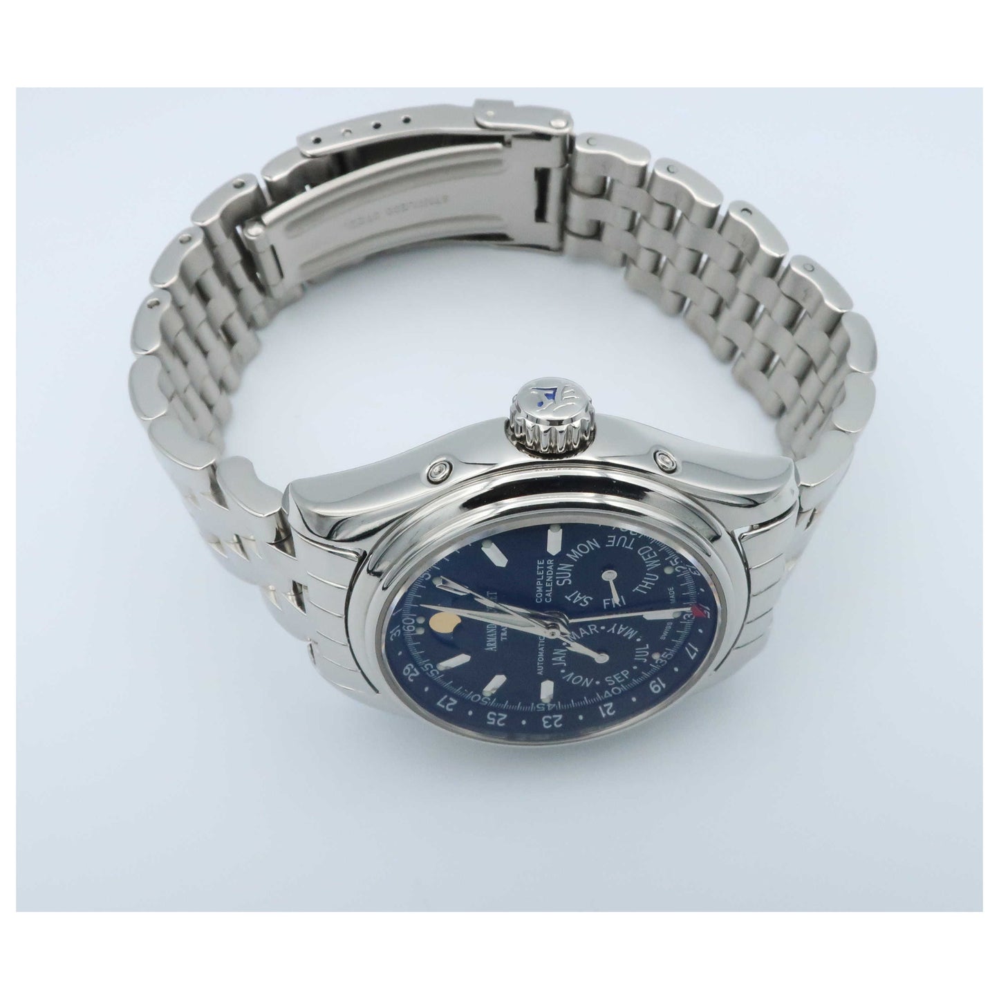 Armand Nicolet Hunter Men's Automatic Watch 9042B-1-NR-M9060-SD2 - Image #8