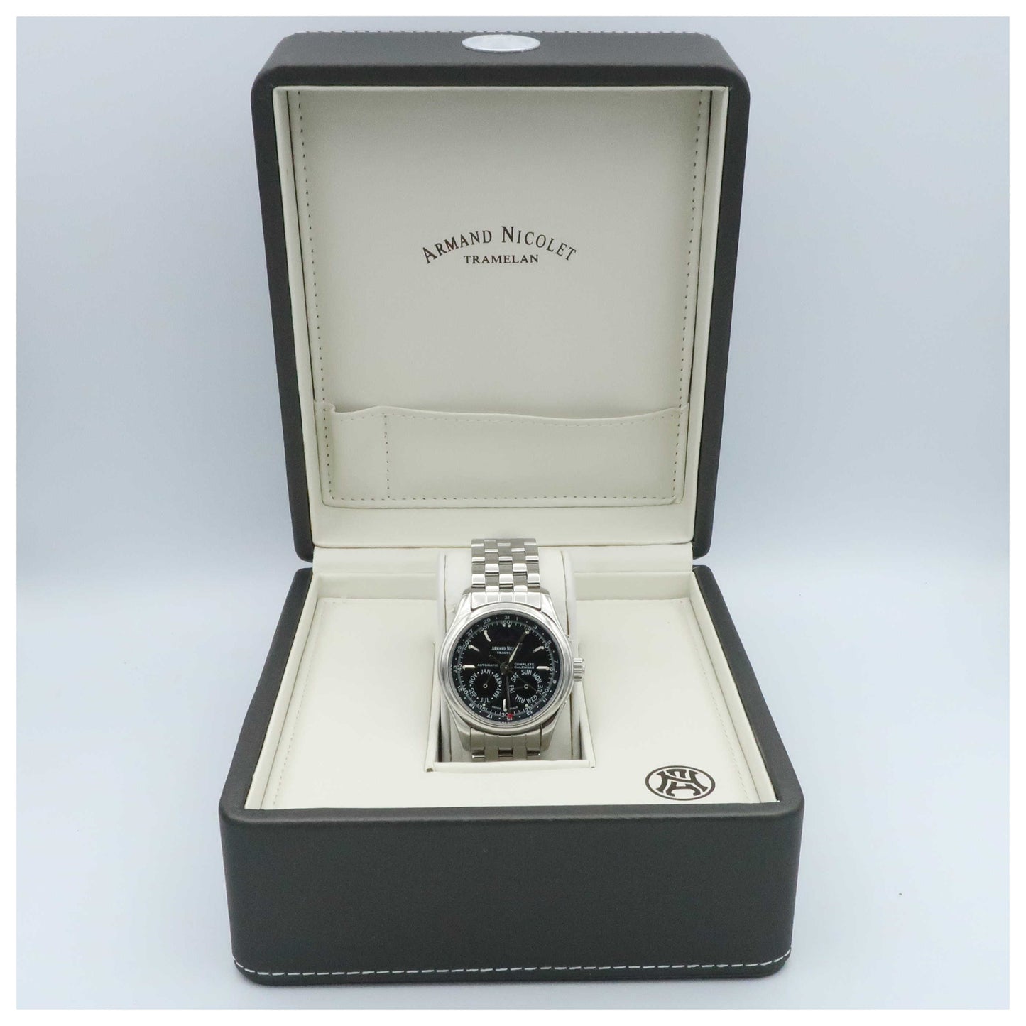 Armand Nicolet Hunter Men's Automatic Watch 9042B-1-NR-M9060-SD2 - Image #6