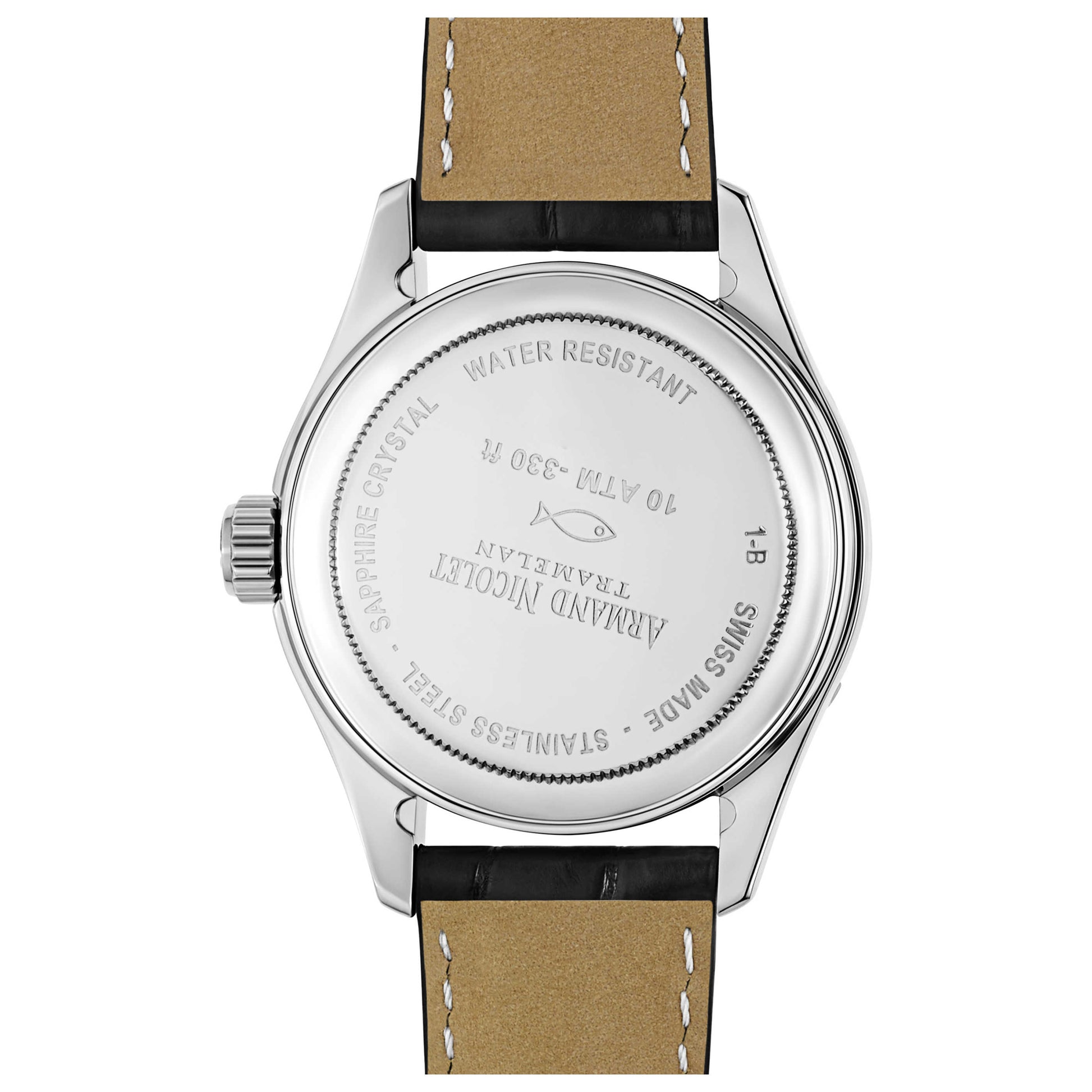 Armand Nicolet Hunter Men's Automatic Watch 9042B-1-NR-P742NR9 - Image #2