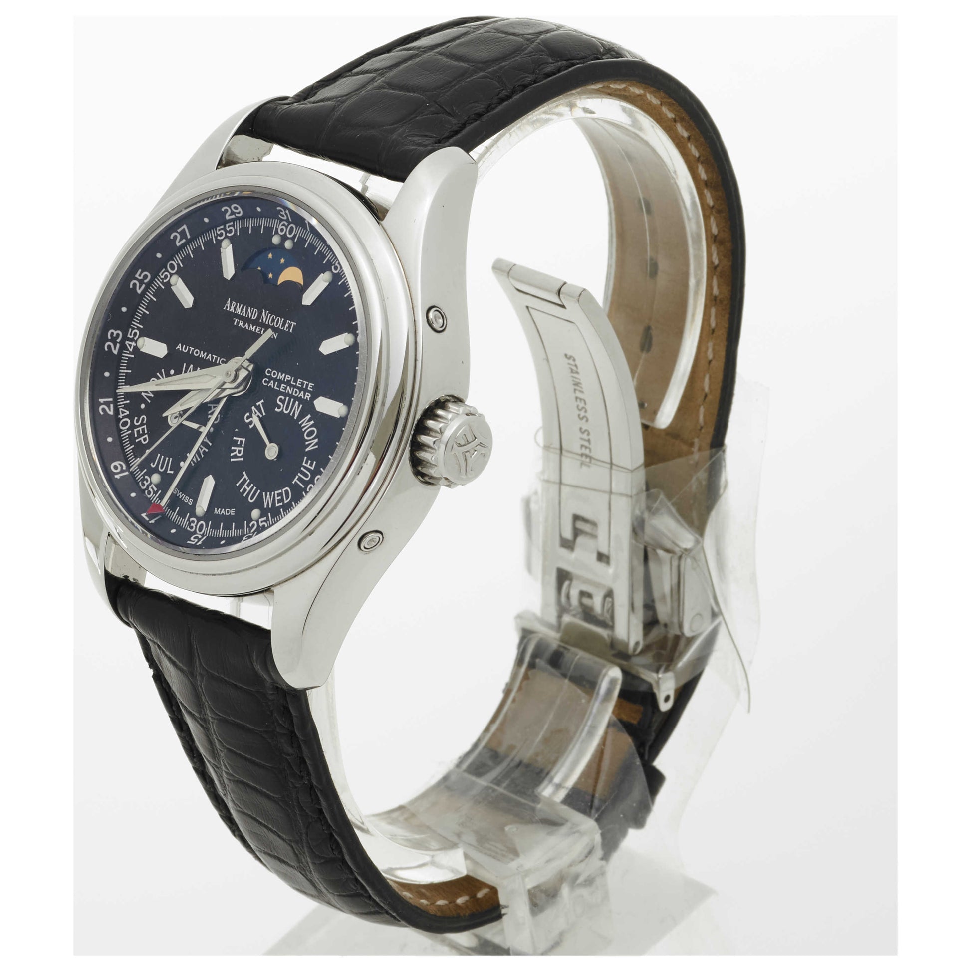 Armand Nicolet Hunter Men's Automatic Watch 9042B-1-NRP742NR9-PO - Image #4
