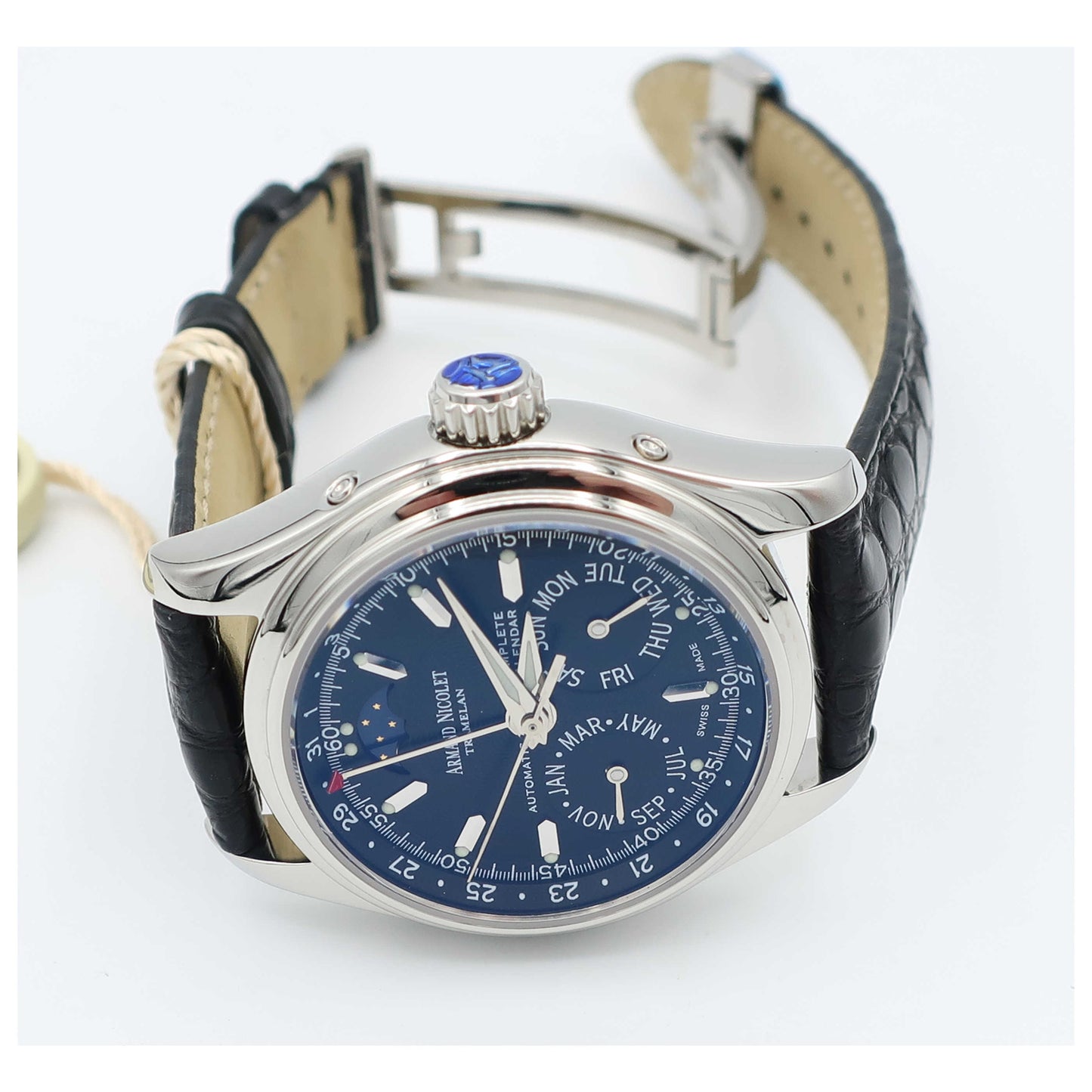 Armand Nicolet Hunter Men's Automatic Watch 9042B-1-NRP742NR9-SD - Image #8