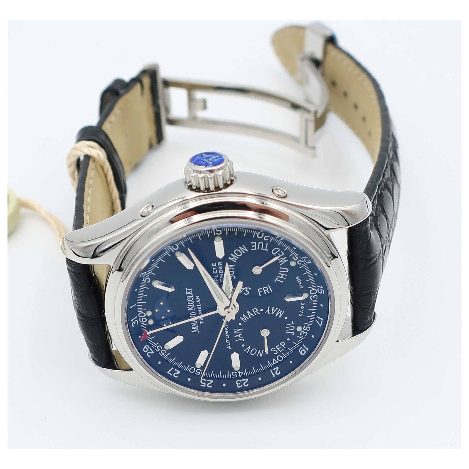 Armand Nicolet Hunter Men's Automatic Watch 9042B-1-NRP742NR9-SD - Image #8