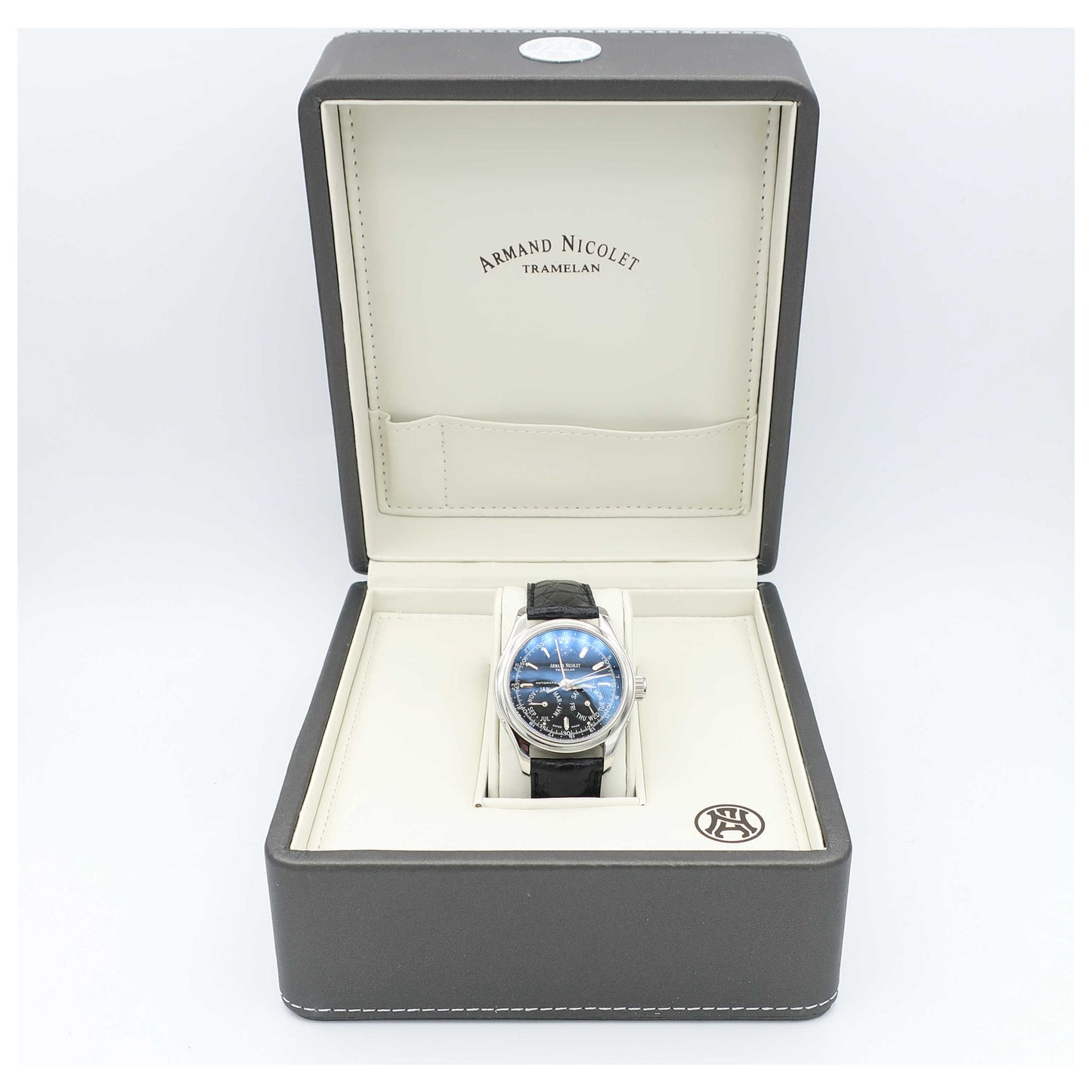 Armand Nicolet Hunter Men's Automatic Watch 9042B-1-NRP742NR9-SD - Image #6