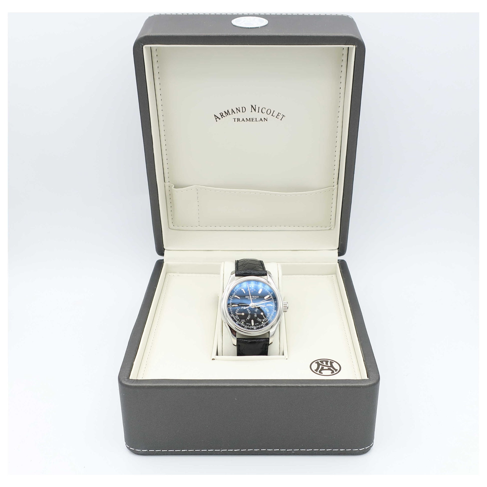 Armand Nicolet Hunter Men's Automatic Watch 9042B-1-NRP742NR9-SD - Image #6