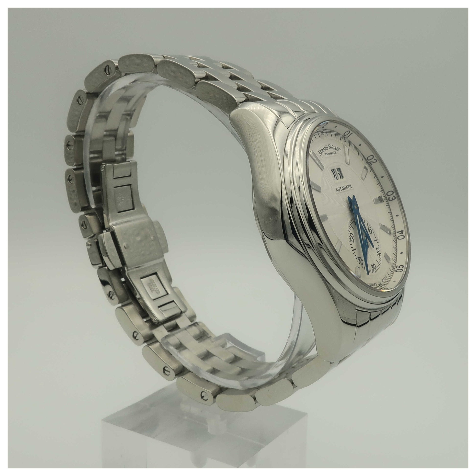 Armand Nicolet Hunter Men's Automatic Watch 9045A-1-AG-M9060-PO - Image #3