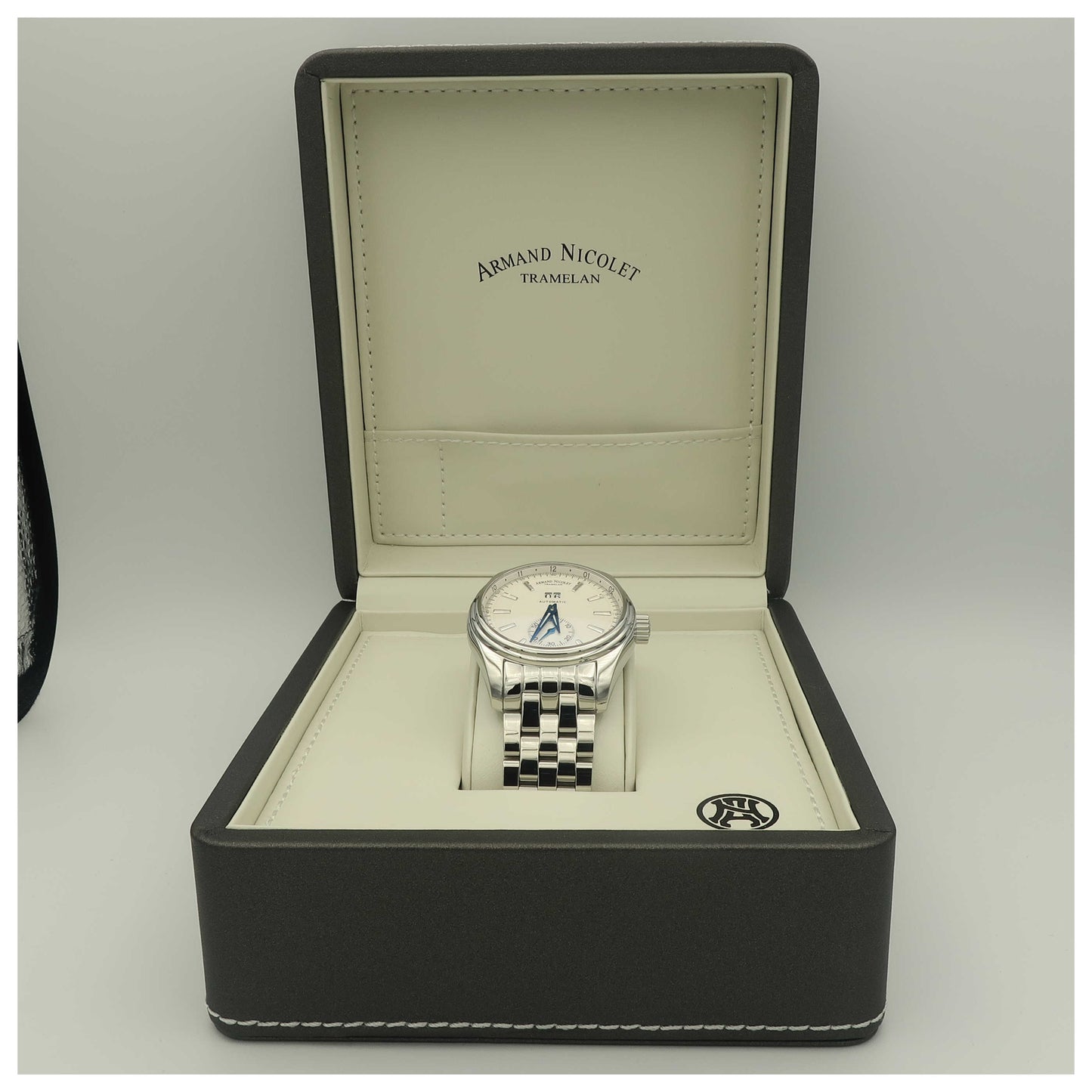 Armand Nicolet Hunter Men's Automatic Watch 9045A-1-AG-M9060-PO - Image #6