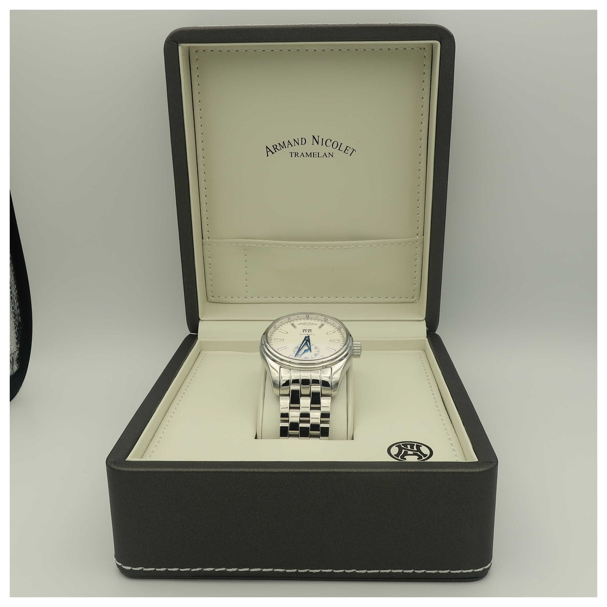 Armand Nicolet Hunter Men's Automatic Watch 9045A-1-AG-M9060-PO - Image #6