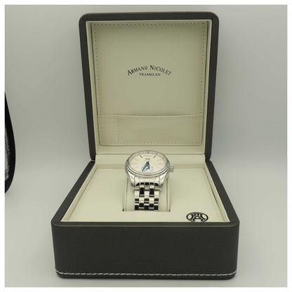 Armand Nicolet Hunter Men's Automatic Watch 9045A-1-AG-M9060-PO - Image #6