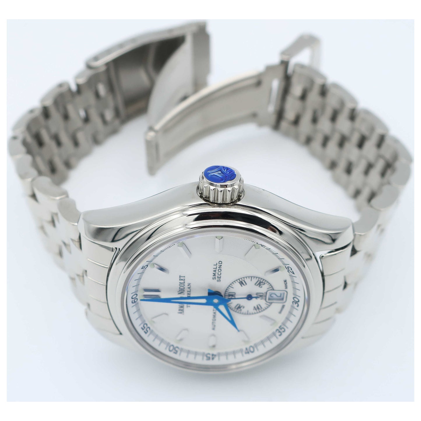 Armand Nicolet Hunter Men's Automatic Watch 9045A-1-AG-M9060-SD - Image #8